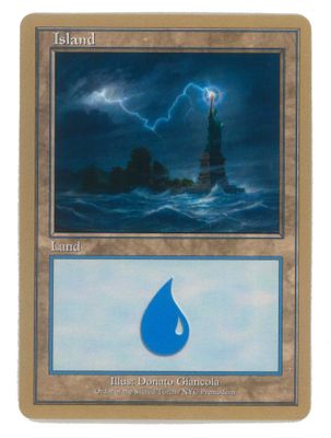 New York City Lands - Artist Proof Set - gold border - mana