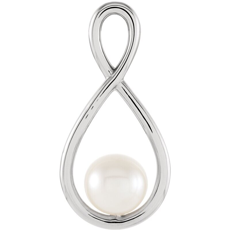 Infinity Pearl Pendant