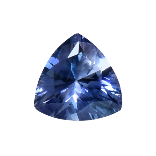Blue Sapphire - Trillion 0.32 Ct.dimensions of 4.55 x 4.56 x 2.54 mm Heated