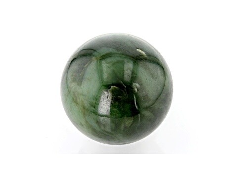 Nephrite Jade Approximately 41-44 mm Sphere No treatment Origin: Canada