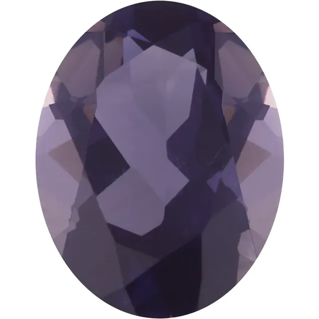 1.02 CT 8 x6 mm Oval Faceted AA Natural Iolite