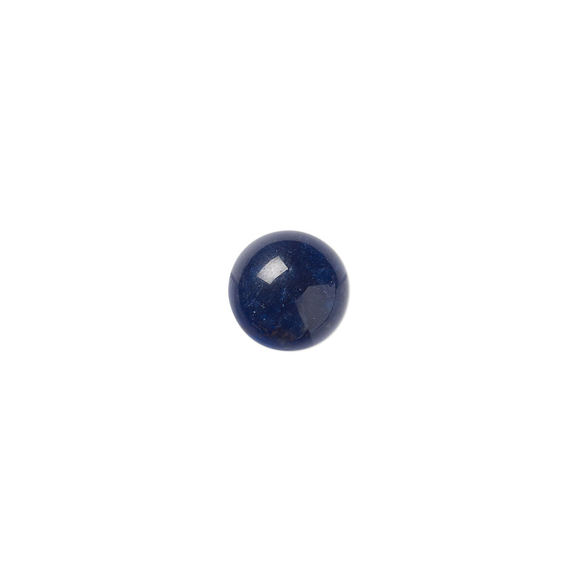 Cabochon, sodalite (natural), 10mm calibrated round