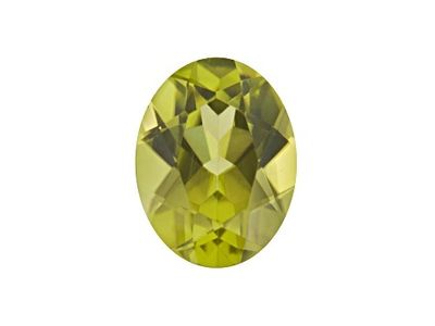 Peridot 5x3mm Oval 0.30ct (N) Origin China