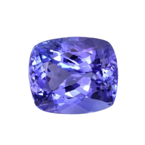 Antique​ cushion-cut Tanzanite
