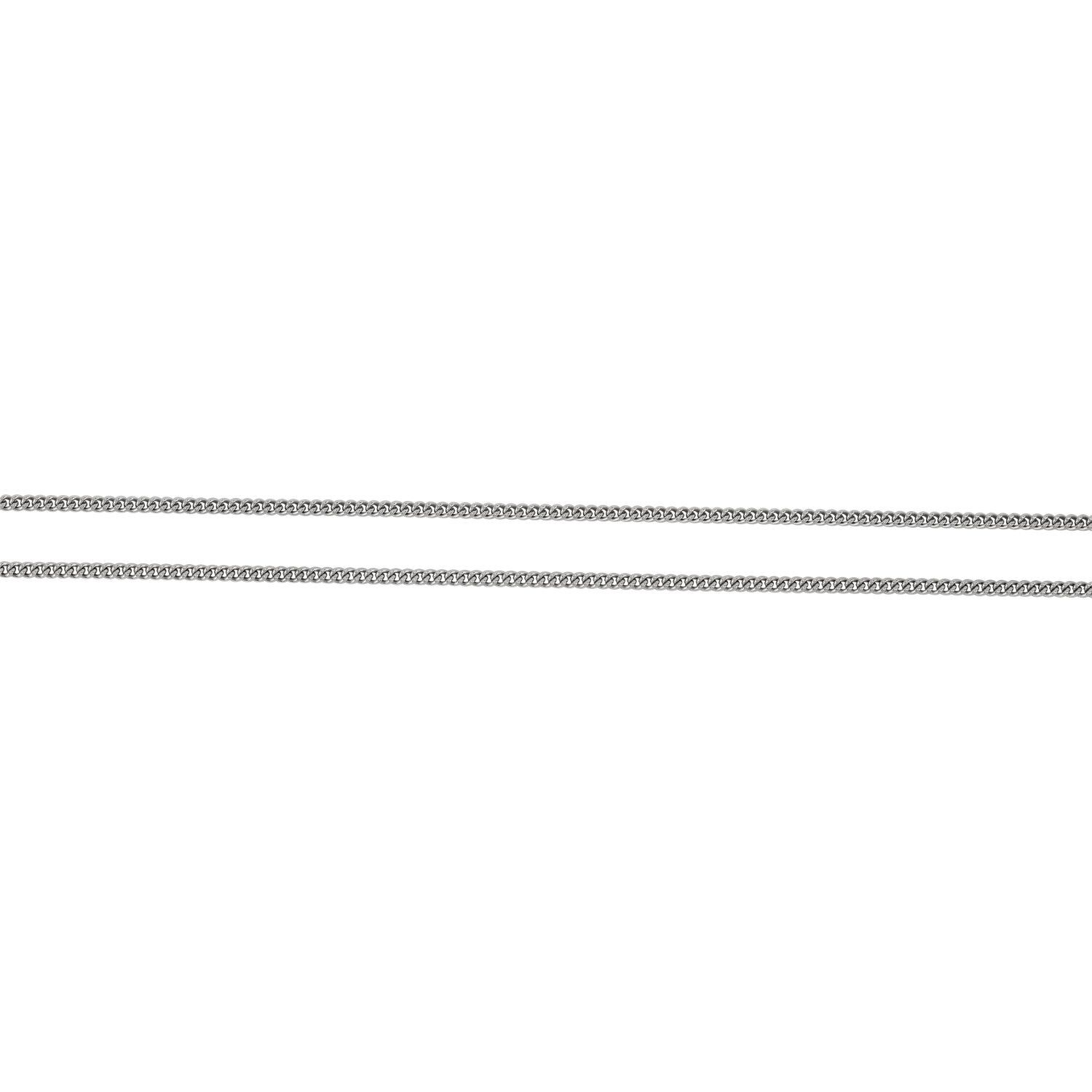 Sterling Silver 2.25mm Continuous Flat Curb Link 24&quot; Chain