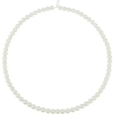 6-6.5 mm Round AAA White Unfinished Akoya Cultured Pearl Strand (B)