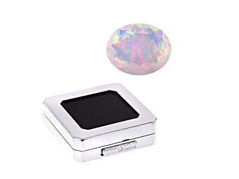 Ethiopian Opal 10x8mm Oval  With Gemstone Display Box