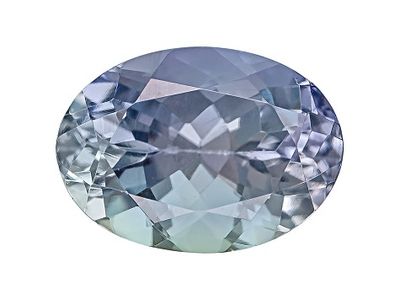 Tanzanite 7.5x5.5mm Oval 0.90ct (N) Heated Mixed cuts Origin Tanzania