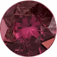 4 mm Round Diamond-Cut AA Natural Berry Sapphire (N) No treatment 0.287 CT