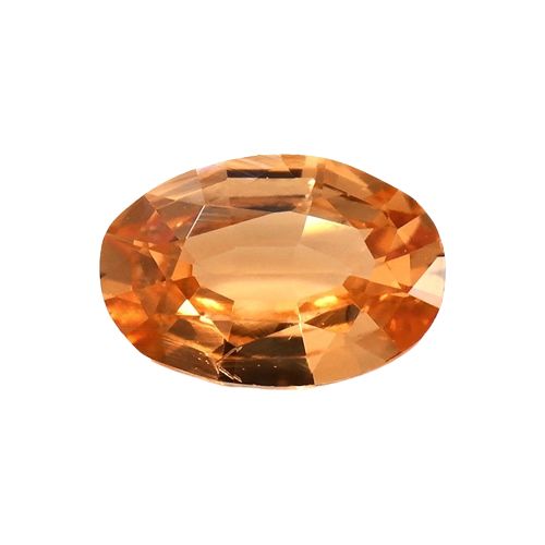 Padparadscha Sapphire - Oval 0.36 Ct. dimensions of 5.49 x 3.76 x 2.06 mm Heated Origin	 Ceylon (Sri Lanka)
