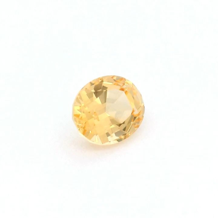 6.58 x 5.4 mm Oval Golden Imperial Topaz 1.11 ct