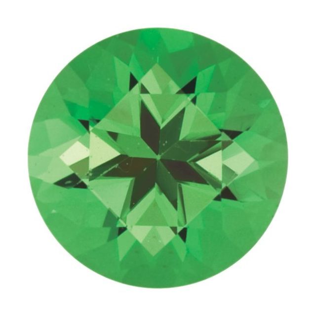 Natural	Tsavorite Garnet Green	5 mm	0.480 ct	 AA Faceted