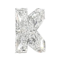 Letter K Shape.50ct