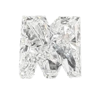 Letter M Shape.50ct