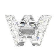 Letter W Shape.50ct