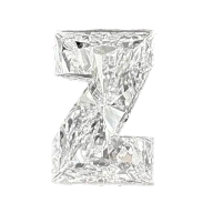 Letter Z Shape.50ct