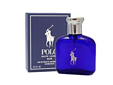 Polo Blue Eau De Toilette Spray For Men By Ralph Lauren - 2.53 oz (75 ml)