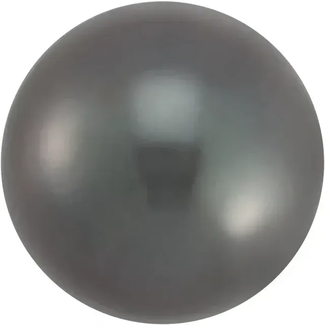 9 mm Round/Near Round Undrilled B Medium to Dark Gray Tahitian Cultured Pearl (N)