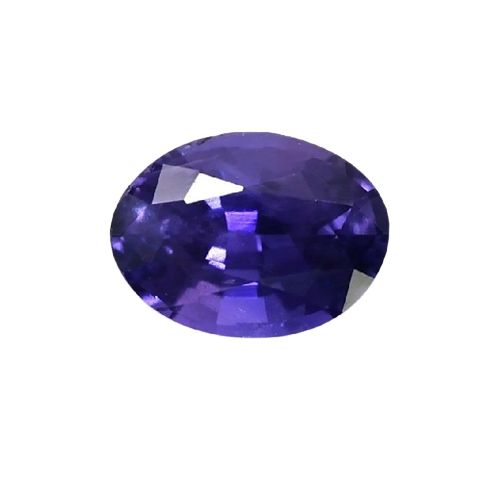 Color Change Sapphire - Oval 0.51 Ct. 5.47 x 4.03 x 3.02 mm. (N) No treatment