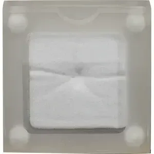 Clear Acrylic Magnetic Gem Holder with Reversible Black/White Insert