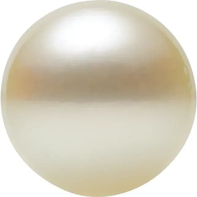 5 mm Round Half-drilled A White Akoya Cultured Pearl (B)