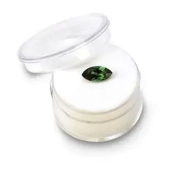 Clear Acrylic Gem Container with Reversible Insert