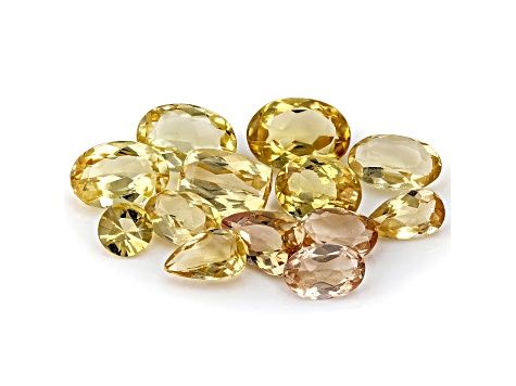 Precious Topaz Mixed Shape Calibrated Facet Parcel 10.00ctw