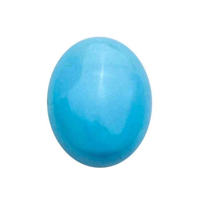 Turquoise 10 x 8mm Oval Cabochon