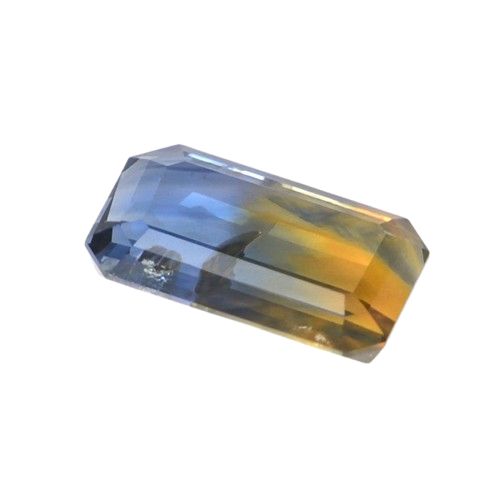 0.82 Ct. Bi Color Sapphire from Ceylon (Sri Lanka)