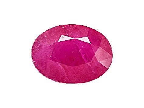 GIA Certified Natural Burmese Ruby Oval 6.67x5.13mm Single Piece 1.26 Carat, Appraisal: 70.00