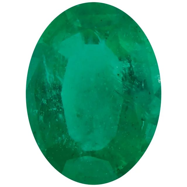 0.1629 CT 4 x3mm Oval Faceted A Natural Emerald, Appraisal: 70.00