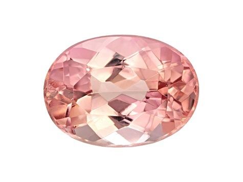Imperial Topaz 7.4x5.3mm Oval 1.23ct Faceted No treatment Origin Brazil