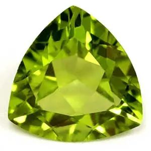 Arizona Peridot 7mm Trillion 1.45ct (N) Mixed cuts Origin USA