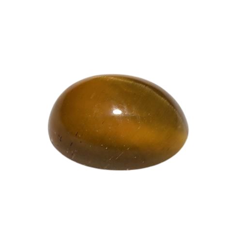 1.94ct Natural Warm Brown Cat's Eye Apatite, Oval, Translucent