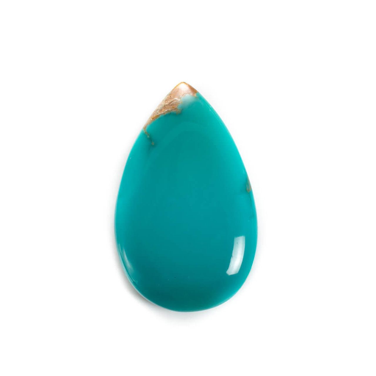 Armenian Turquoise(Stabilized) 33x26x6mm 36cts