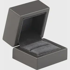 Selene Collection Silver Single Ring Box