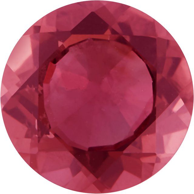 4 mm Oval Faceted A Natural Ruby 0.304 ct - 	 Quality AA Faceted Diamond-cut	 Heating