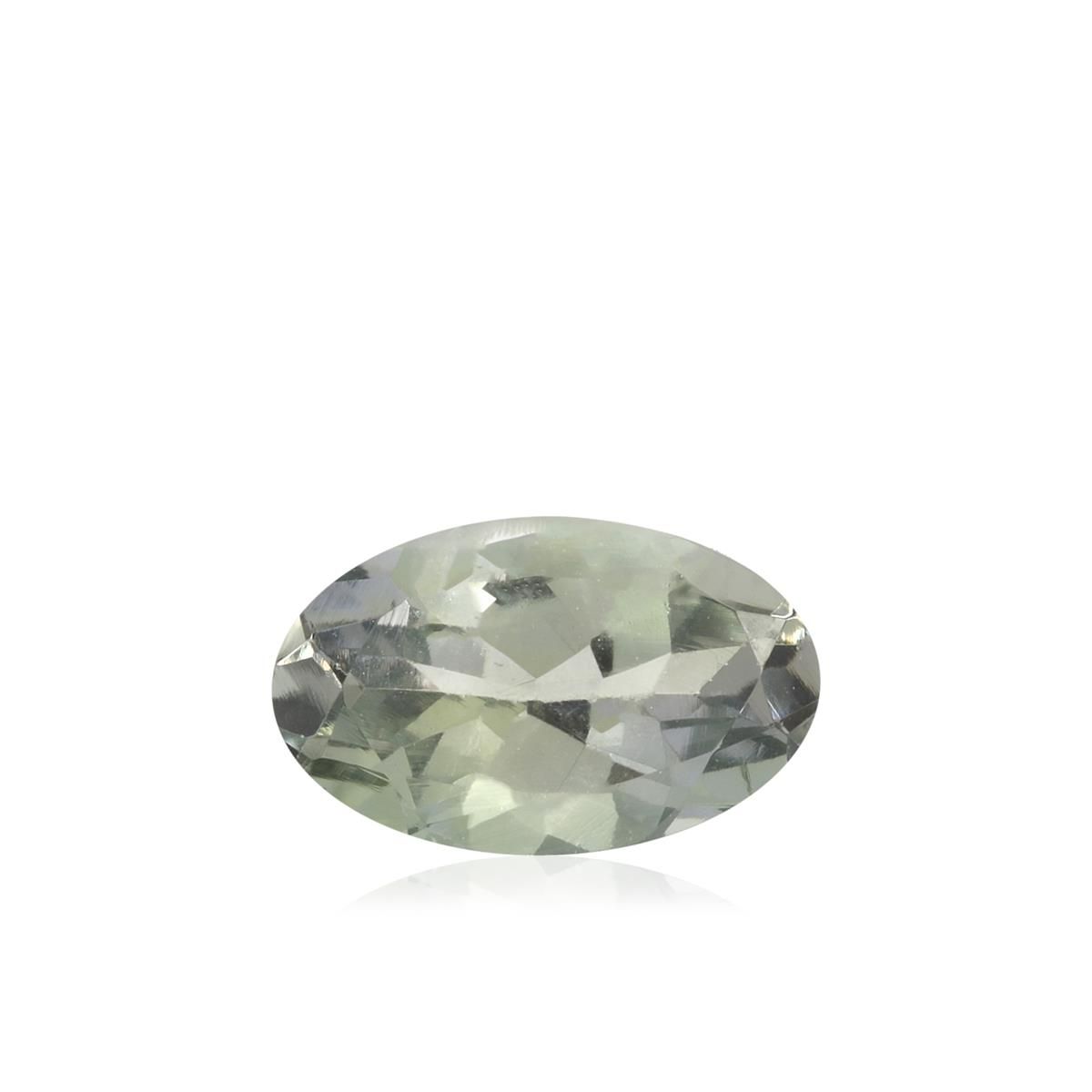 7.25 x 4.50mm heated Parti-Color Oval Tanzanite
