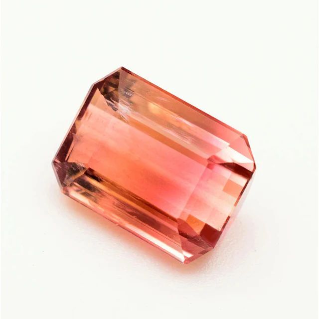 4.56 Carats Bi-Color Natural Tourmaline Gemstone | 11mm x 8mm