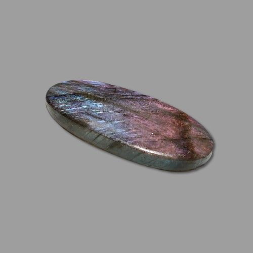 Bicolor (Half Neon Half Purple) Spectrolite Natural Spectrolite 65 carats
