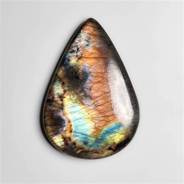 Multi-color Natural Spectrolite 37 carats