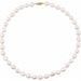 Baroque pearl necklace