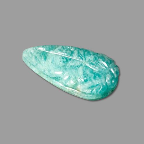 19 Carat Peruvian Amazonite Mughal Carving