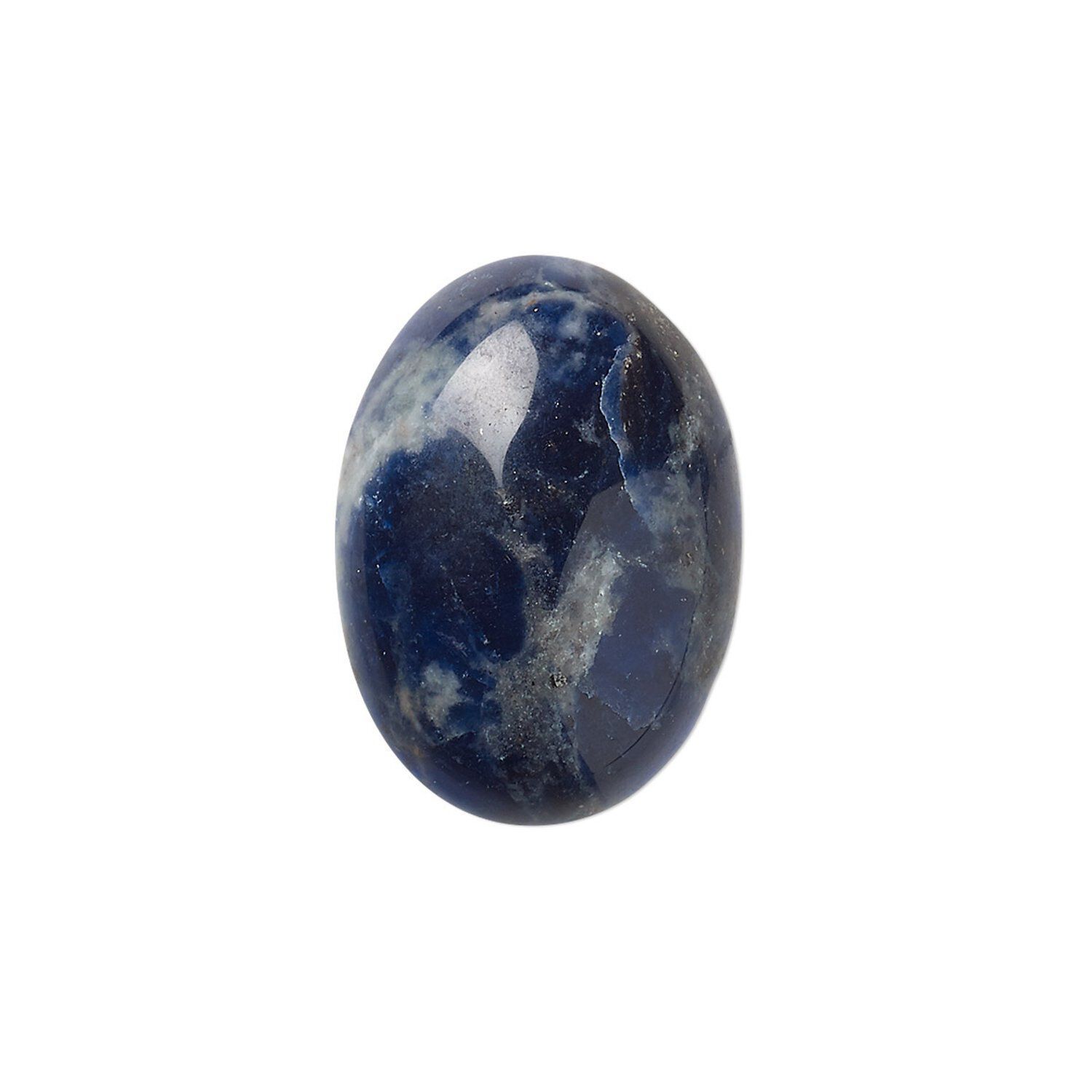 8 carat Sodalite  calibrated oval cab natural 16x12mm