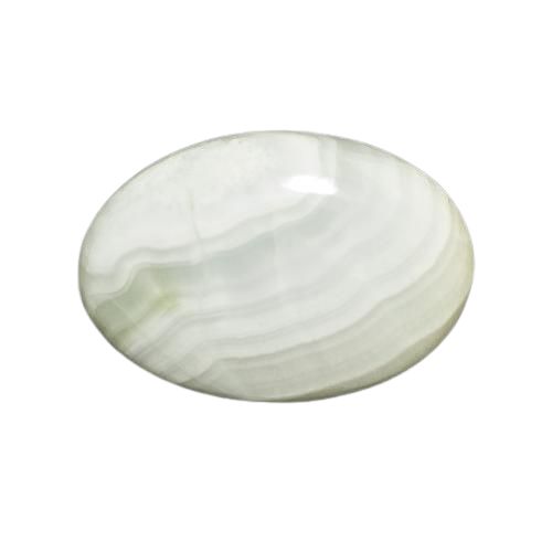 23.44ct Natural Green Aragonite, Oval Cut, 24.8x19.7 mm