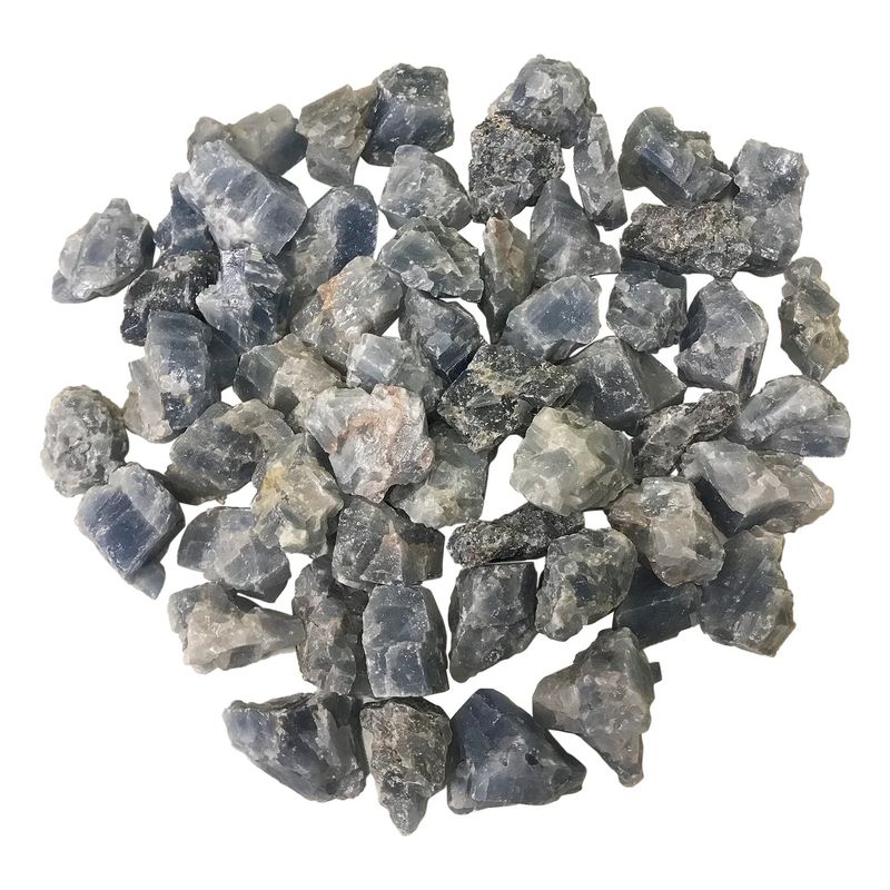 1/2 lb Natural Blue Calcite ( Genuine Raw)