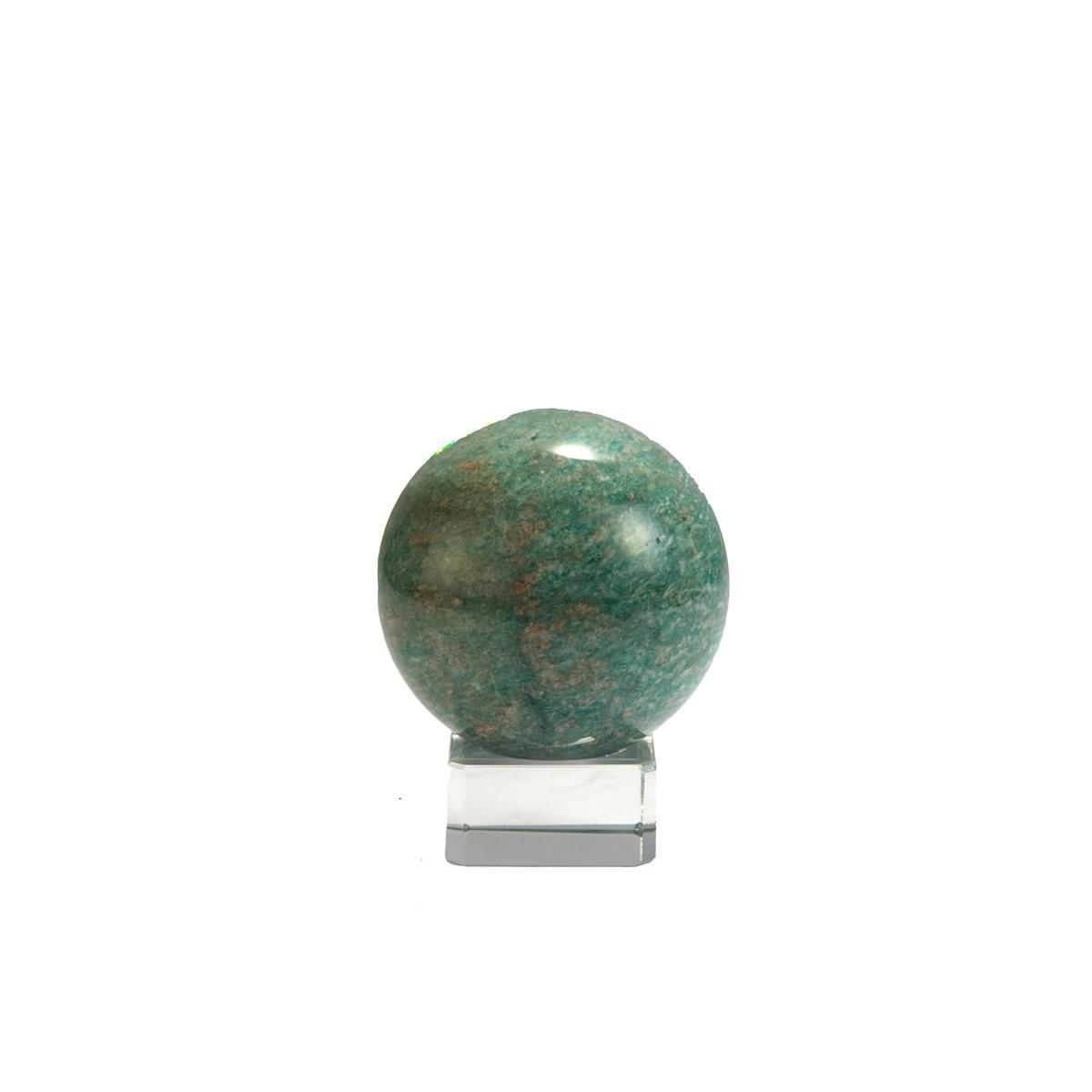 Amazonite Sphere on Stand 5-5.5cm 890cts