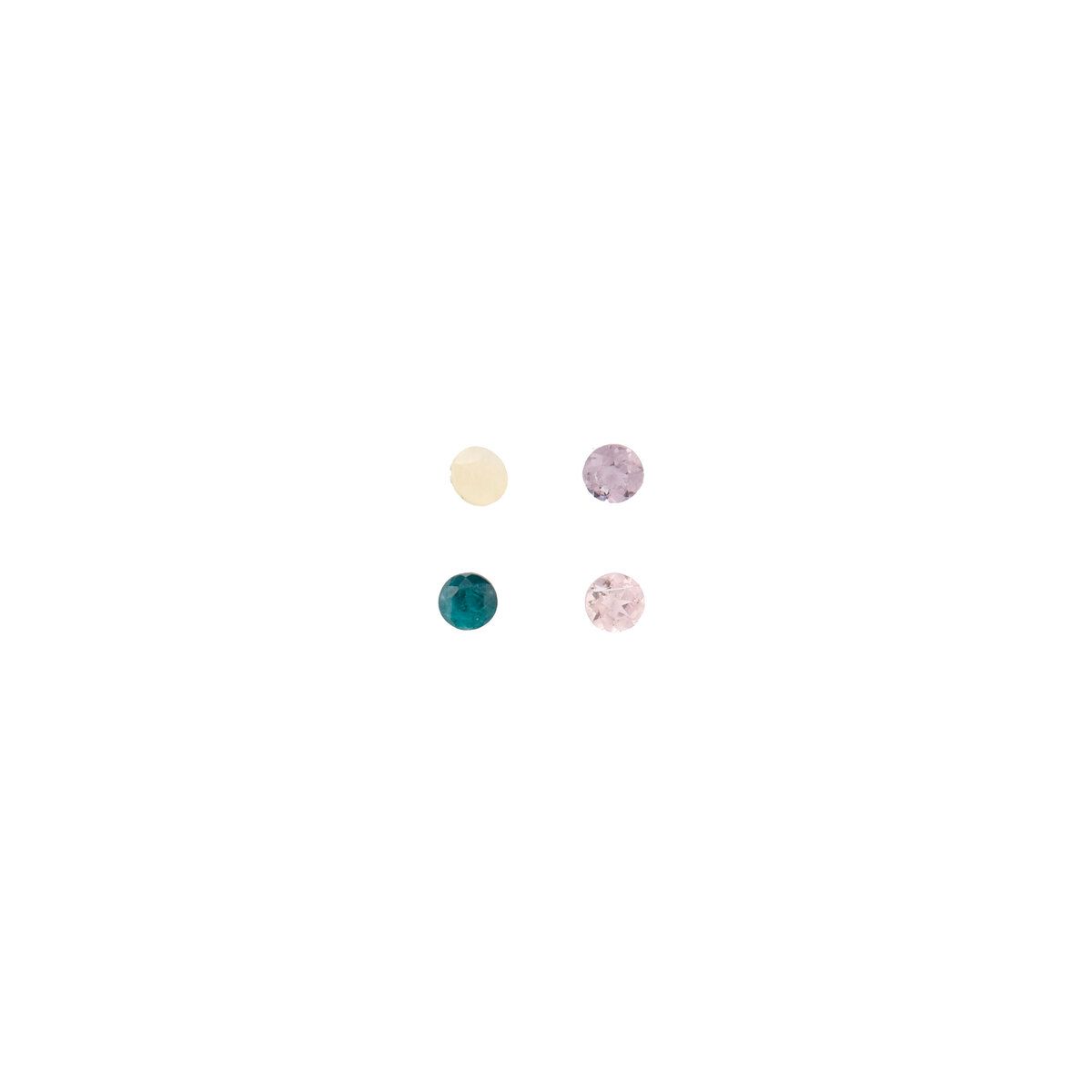 Round Brilliant Multi Gemstone Selection 0.30ct