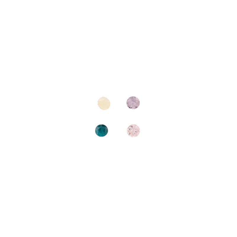 Round Brilliant Multi Gemstone Selection 0.30ct