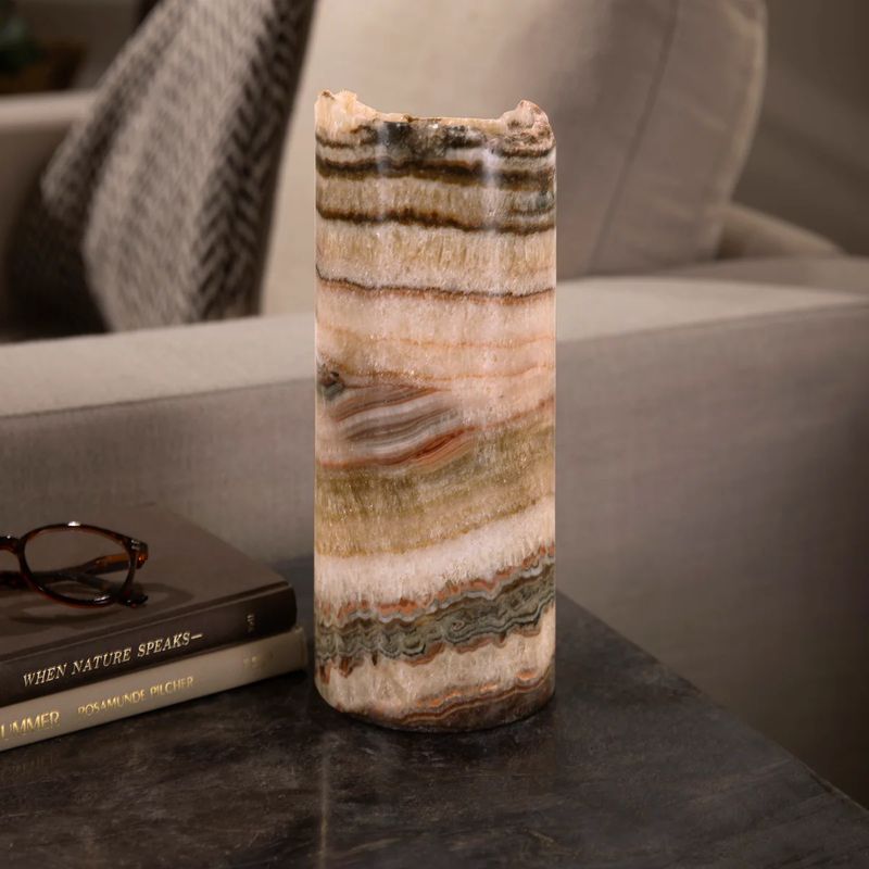 Onyx Cylinder Light Tower - 12"